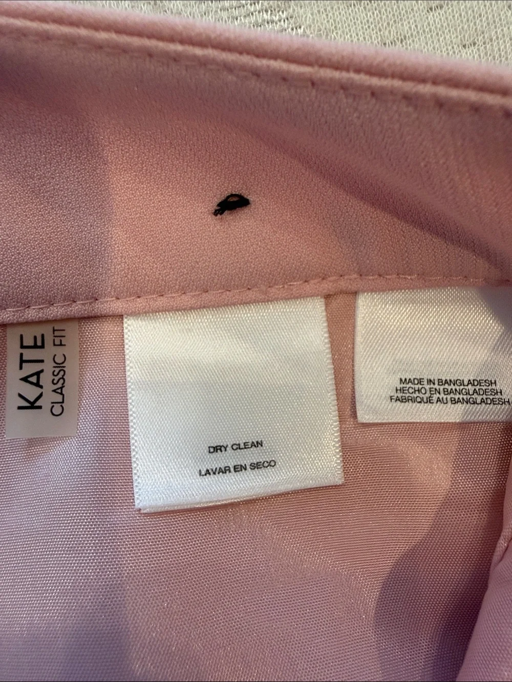 Kasper Pink Wide-Leg Jumpsuit Pants